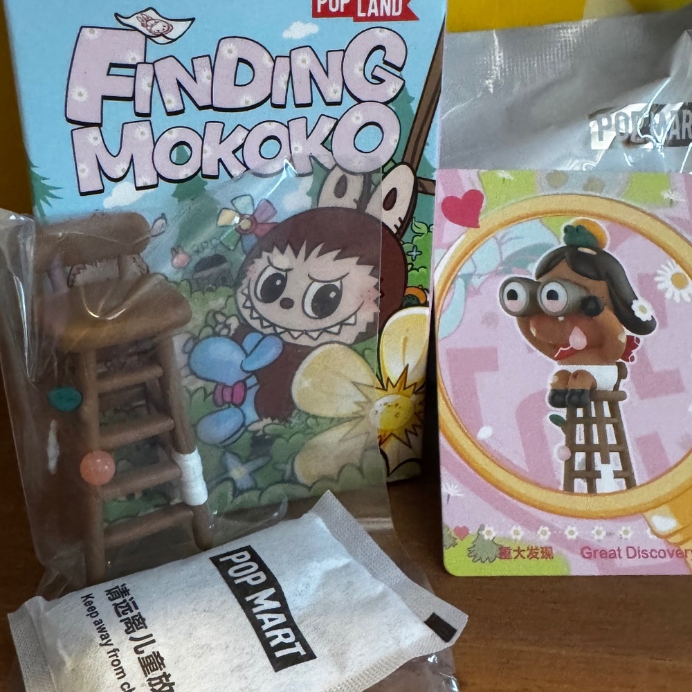 Pop Mart Finding Mokoko Great Discovery Confirmed